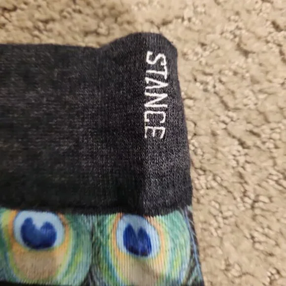 Stance Peacock socks L-XL - Picture 2 of 5